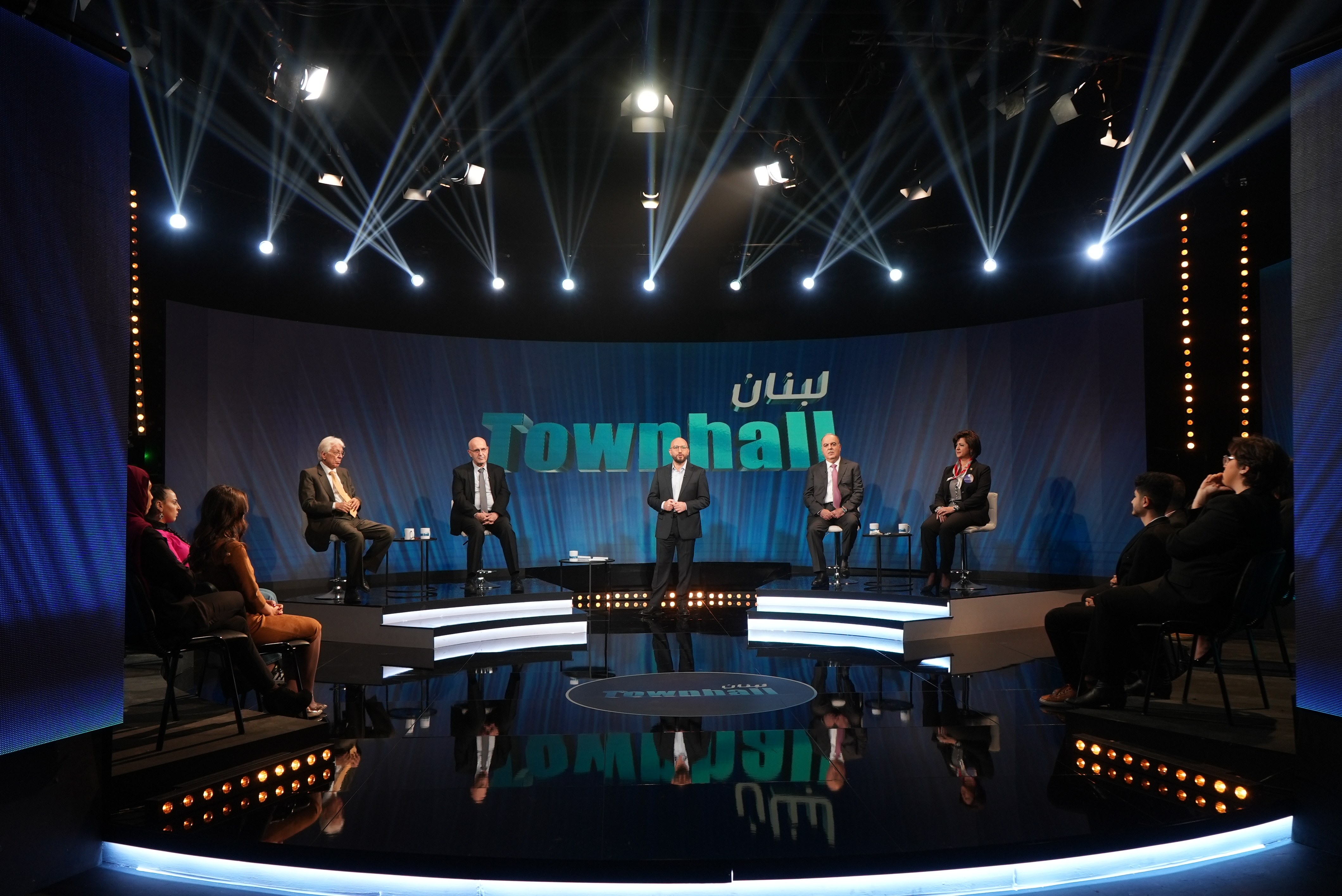 Debate Lebanon Lubnan Townhall Munathara youth Economy exchange Zaven rate 