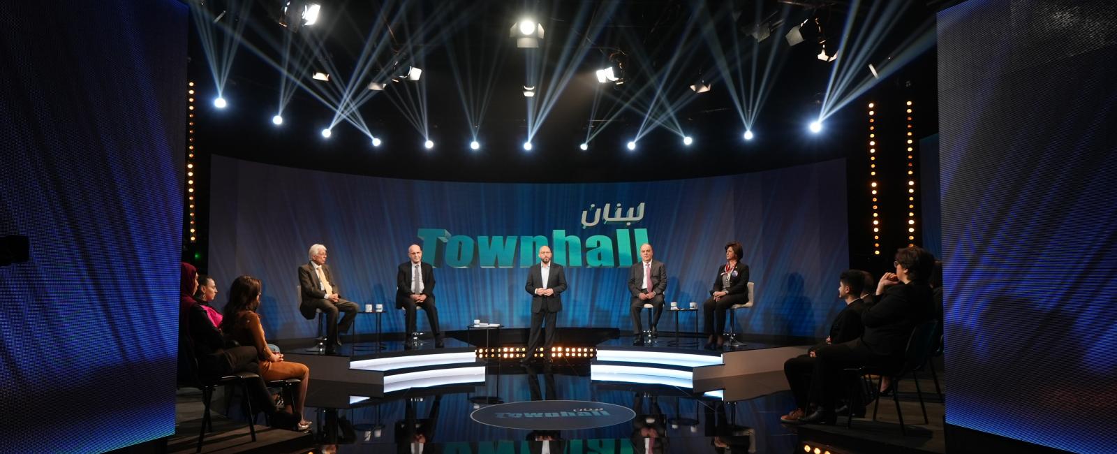 Debate Lebanon Lubnan Townhall Munathara youth Economy exchange Zaven rate 