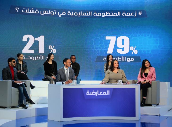 zaama social media Munathara debate youth Tunisia 2023 opinion makers